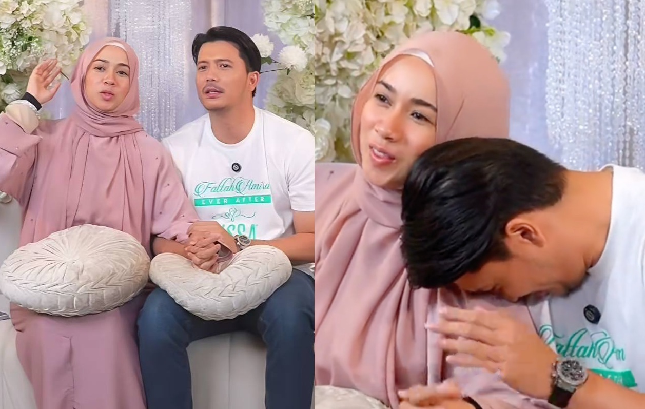 Dikatakan Sedang Hamil, Isteri Fattah Amin, Amira Othman Akhirnya Buka Mulut