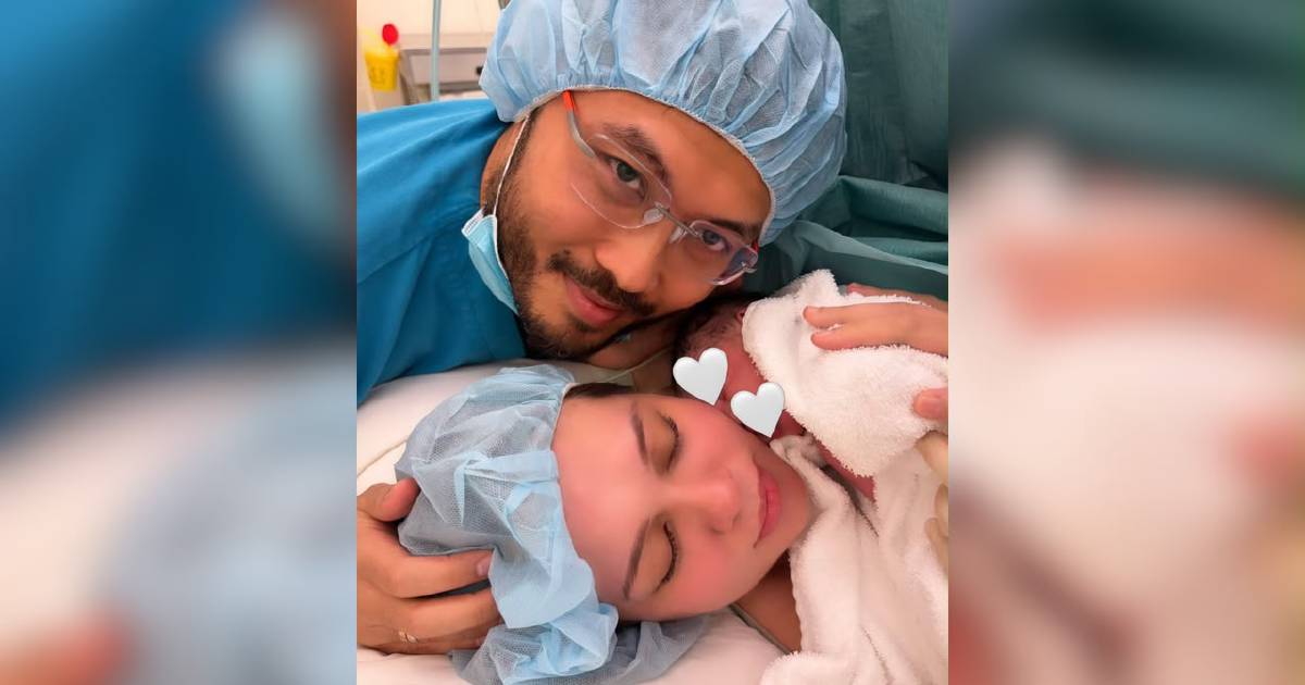 Nelydia Senrose Selamat Bersalin, Luahan Suaminya Tarik Perhatian Netizen